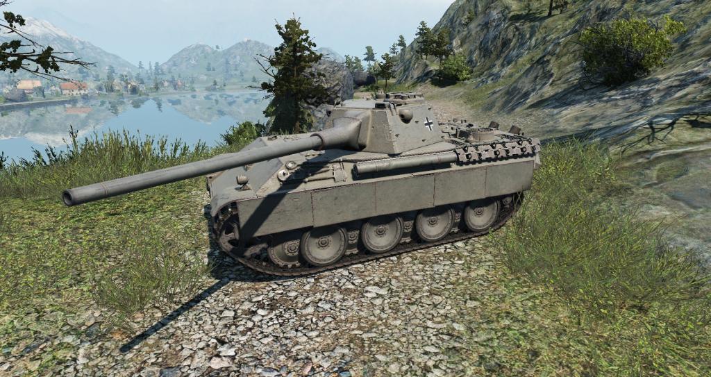Премиумная Пантера, Panther mit 8,8 cm L/71 - классический танк поддержки