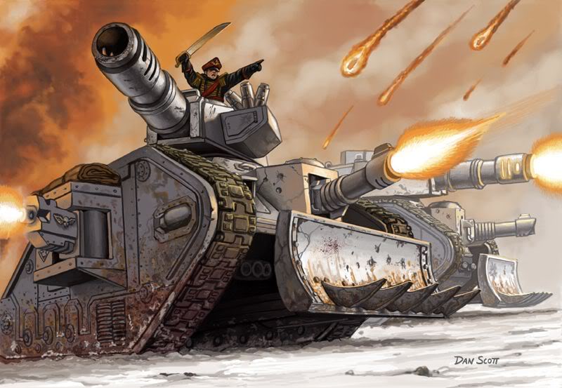 Арт-крафт в Crossout - испытание танка Леман Русс из Warhammer в боевых мис...