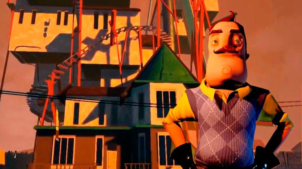 Приколы привет сосед достаем соседа и гоняем на тачках hello neighbor полная версия